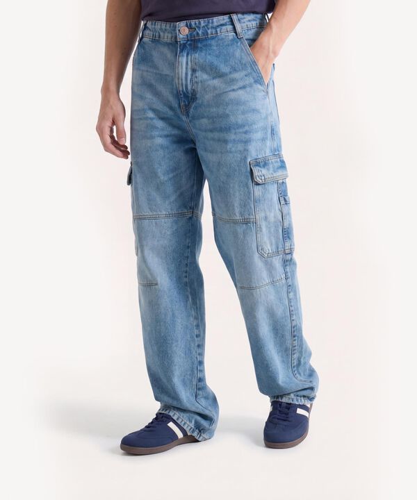 Jean Para Hombre AzulClaro image number null